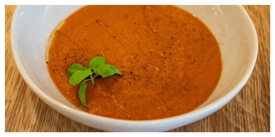 Tapas #10 - Hot gazpacho sin cucumber